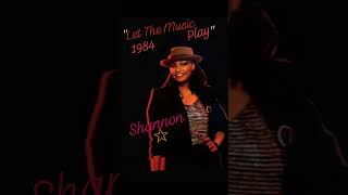 Shannon “Let the Music Play” (1984) #fridayEVE #danceparty