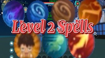 Level 2 Magic Spells | Utopia Origin