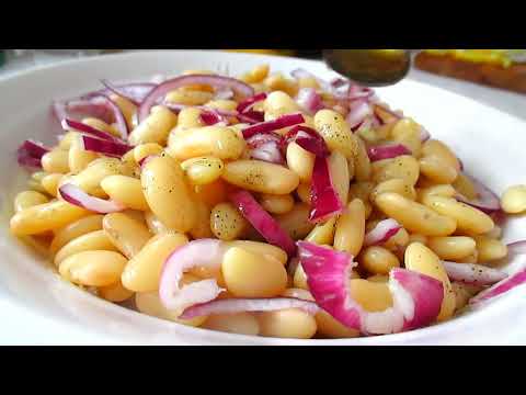 WHITE BEAN SALAD HEALTHY PROTEIN-RICH FILLING SALAD