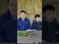 ngồng rau cải xào cùng tóp mỡ  #food #amthuctaybac #amthuc