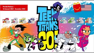 Happy Meal Mcdonalds Teen Ans Go - Mcdonalds Usa - 18 Januari - Februari 2022