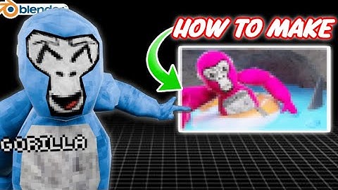 How To Make Gorilla Tag Blender Thumbnails in 2025