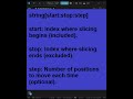 Slice Like a Pro with Negative Indexing in Python 🔥 #codenewbie #programming #python #learning