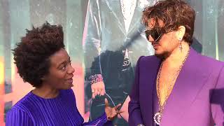 Adam Lambert Interview - G M A Party In The Park