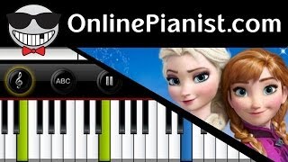 Frozen - Let It Go (Idina Menzel version) - Piano Tutorial & Sheets (Easy Version)