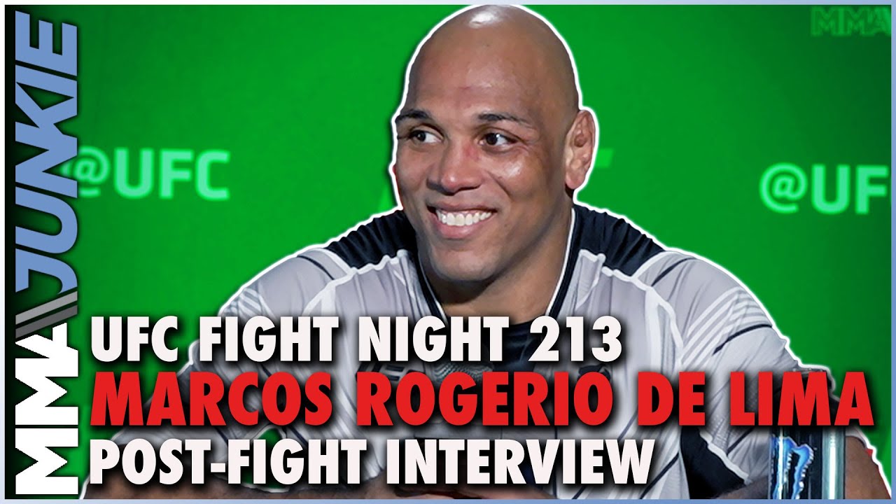 Marcos Rogerio De Lima Wants Top-15 Fight In At UFC 283 In Rio UFC Fight Night 213