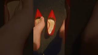 first time owning high heels...as a man