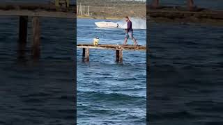 Boat Moving Around After Occupants Fell Into Water