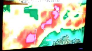 Tornado warning in the Union County (Ohio)