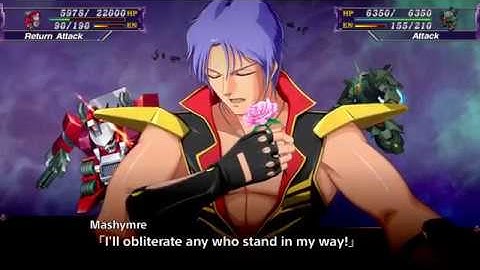 Super Robot Wars X(ENG): Zaku III Custom All Attacks