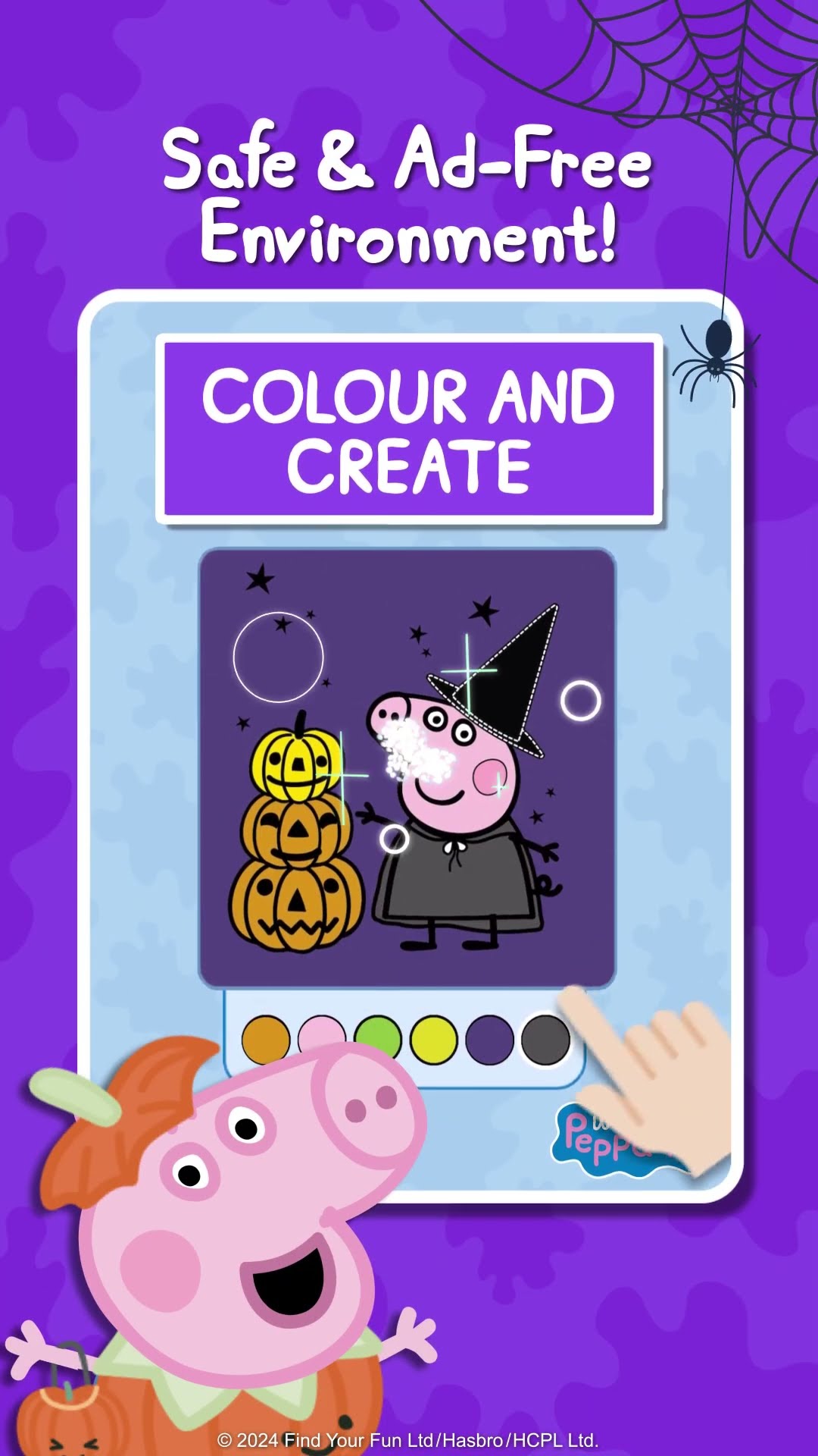 Halloween Dress Up! ?️ #WorldOfPeppaPig #PeppaPig