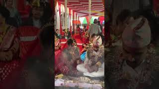 Khanna baba Khanna vanxe budo poi ko jutho!!! #marriagerituals #brideandgroom