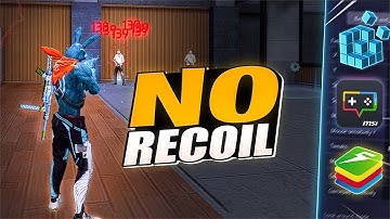 Litterly 0% Recoil SETTINGS: 100% Accurate AIM : INPUT Lag FIX I Bluestacks 5 I Msi 5 (4K)