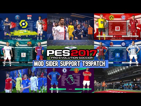 CARA INSTAL NEW MOD SIDER V3 AIO SUPPORT T99 PATCH || SCOREBOARD, TROPHIES, ENTRANCES || PES 2017