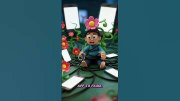 Digital Clutter vs Natural Detox #motivation #facts #motivational #quotes #animation