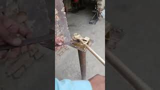 how to sideway metal bending skills✨😳 #shorts#shortvideo