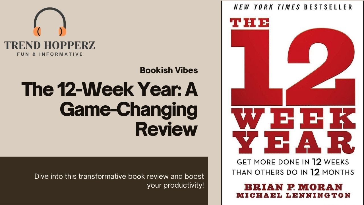 Unlock Your Best Productivity: The 12 Week Year Book Review! | Ep. 2