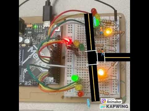 3-Way Traffic Light (Animated) - Arduino Project - YouTube