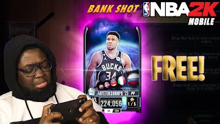 NEW BANK SHOT Pack in NBA 2K Mobile is INSANE!