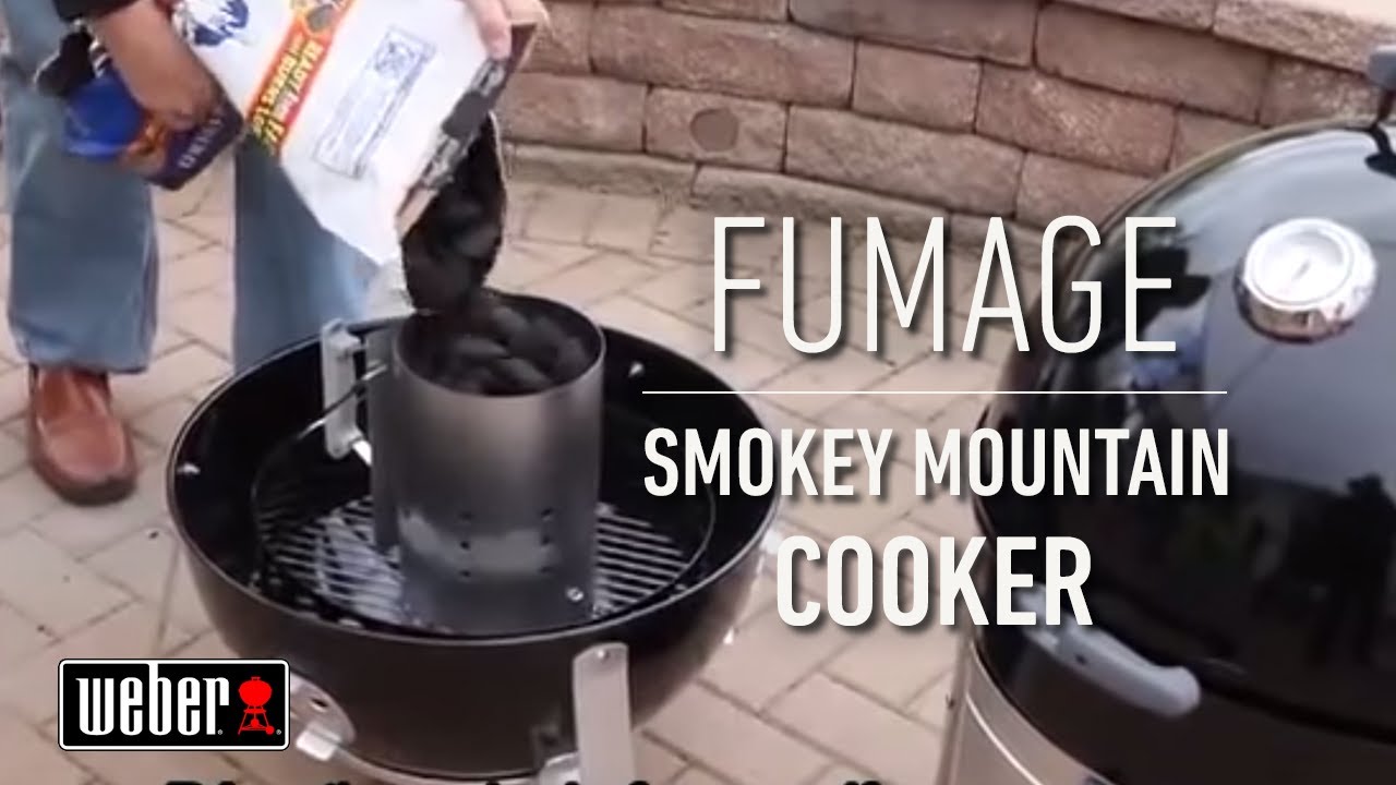 Technique de fumage avec le smokey mountain cooker