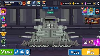 : Tank Combat War Battle - New tank RATTE 2 IN 1 gameplay