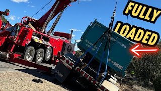 Truck Inspection Gone Wrong!! Rescued By THE 75 Ton Rotator