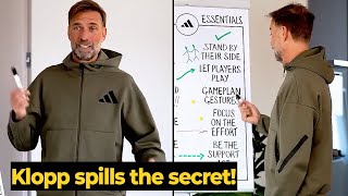Jurgen Klopp’s advice for coaches on how to effectively communicate with players