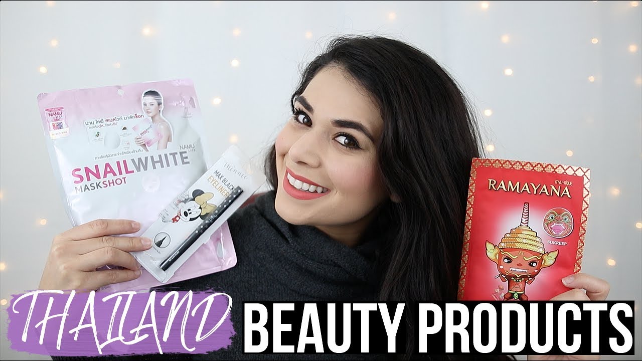 THAILAND BEAUTY HAUL | Skin Care & Makeup from Thailand