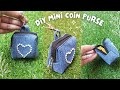 Diy Mini Coins Bag✅😱| old Jeans Ideas| Upcycled Craft| Old Denim Use| #bestoutofwaste #craft #diy