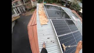solar panel cleaning at home