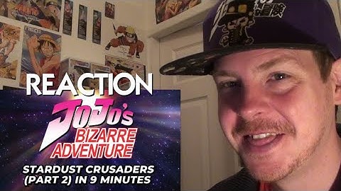 JJBA Stardust Crusaders [Part 2] In 9 Minutes REACTION