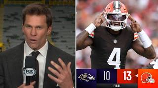 Browns are serious contenders in AFC! - Tom Brady on Deshaun Watson & CLE beat Ravens in Week 6