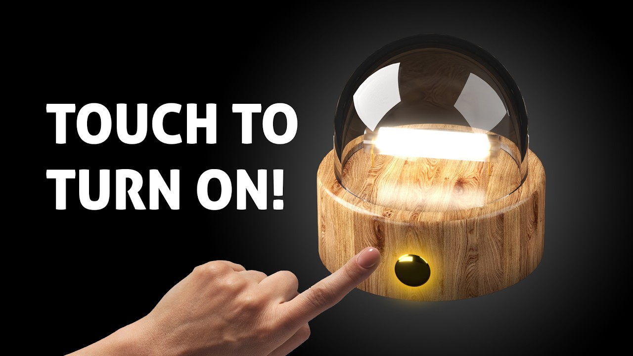 DIY Touch Lamp (No Arduino) | TTP223 + BC547 Circuit