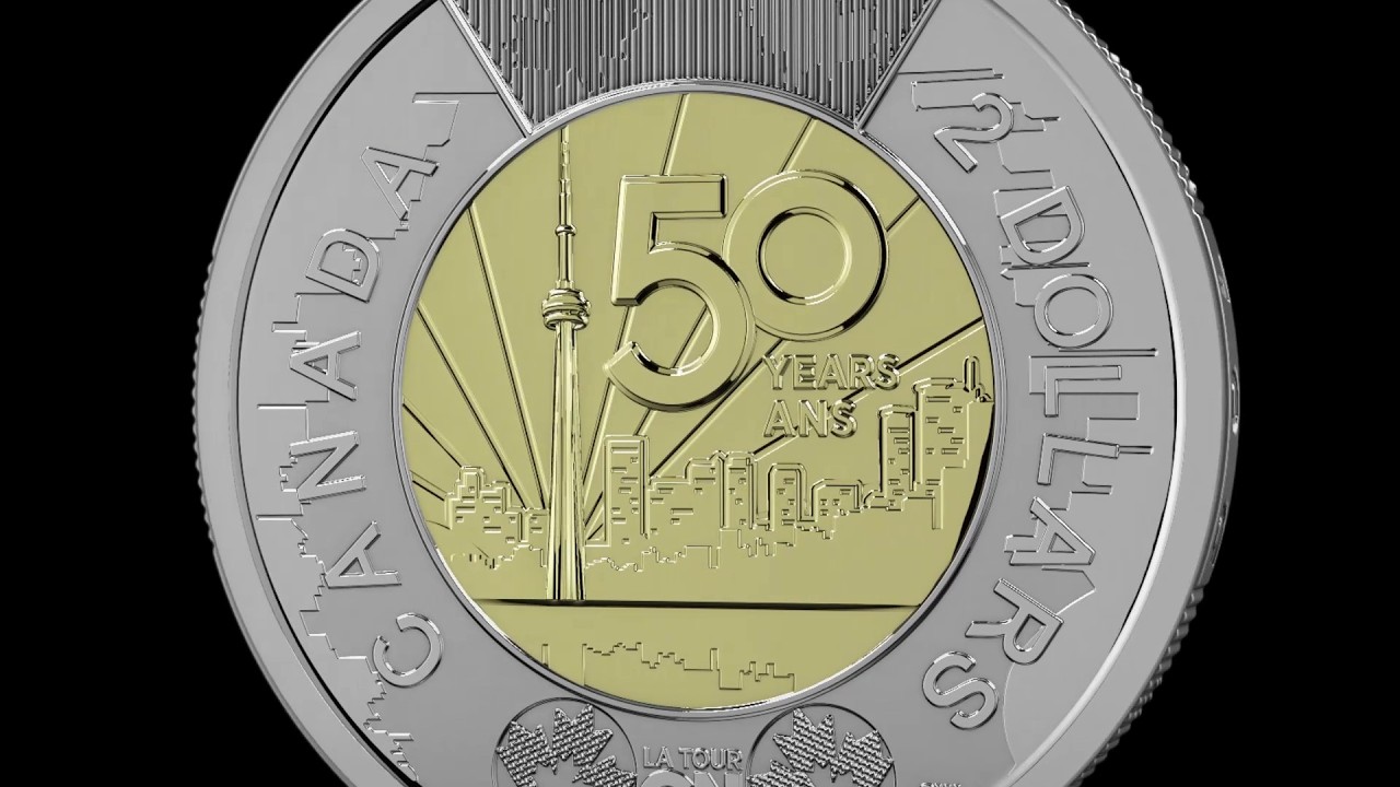 2026 $2 50th Anniversary of the CN Tower Non-colourized Special