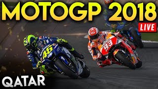 MotoGP Qatar 2018 Full Race (MotoGP 2018 Mod Gameplay Live Stream)