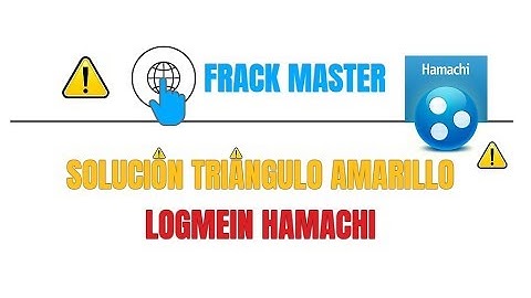 Hamachi solución Triángulo Amarillo | Rápido y efectivo | Probado