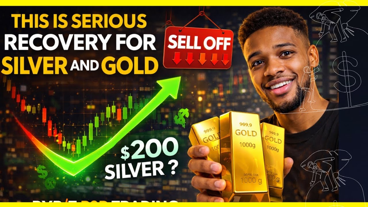 🚨 Serious Recovery For Silver And Gold Today, Are We Seeing $200 Silver ...
