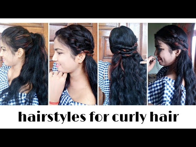 Easy Hairstyles For Thin Hair|Easy College/Party Hairstyles For Thin Hair|  - YouTube