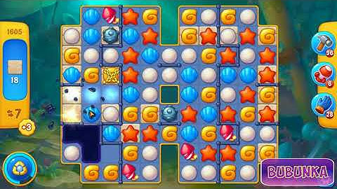 Fishdom level 1605 HD