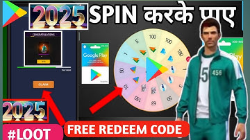 1 COIN = 1000 Free Redeem Codes | How To Get Free Redeem Code | Free Google play redeem codes