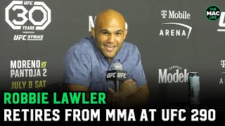 Robbie Lawler responds to Conor McGregor at UFC 290 Post-Fight Press Conference