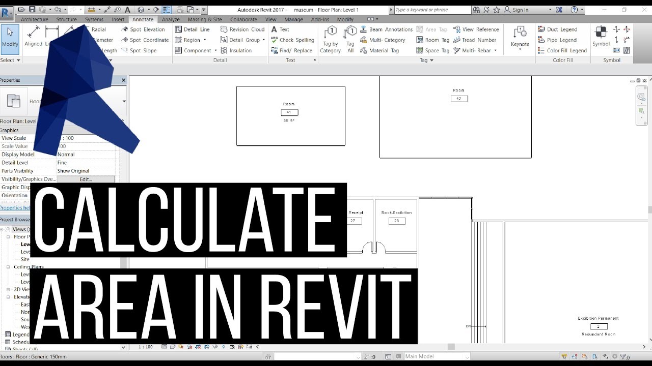 3 Ways To Calculate Area In Revit Tutorial