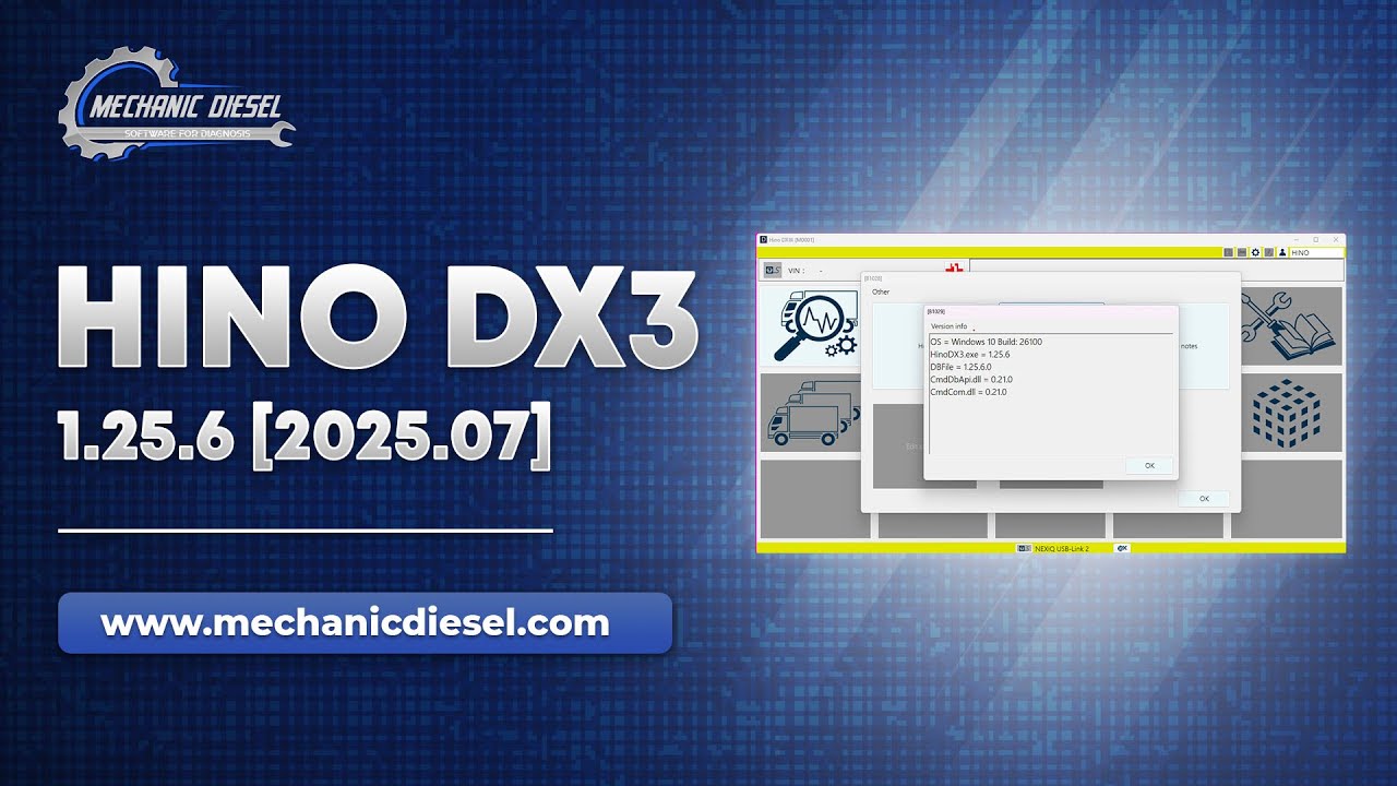 Exploration of HINO DX3 1.25.6 [2025.07] Software Features - YouTube
