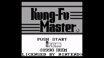Kung-Fu Master (Game Boy 60Hz) - Intro / Attract Mode