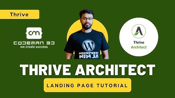 Thrive Architect Landing Page Tutorial Bangla | Sales Funnel WordPress Tutorial