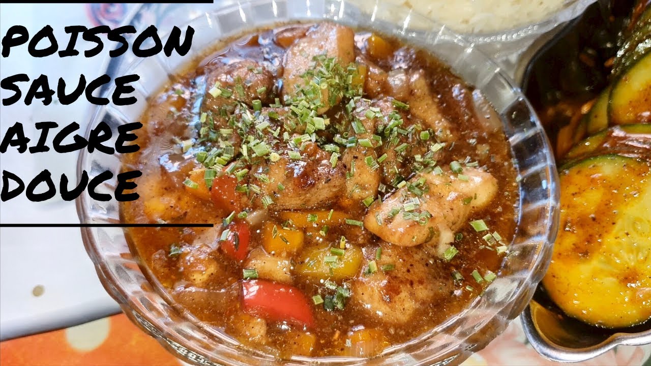 Recette de poisson frit sauce aigre-douce - Hop dans le wok!