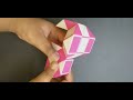 Snake cube#How to make cute Elephant tutorial