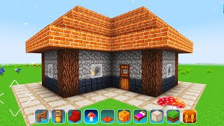 EarthCraft 3D: Block Craft & World Exploration Gameplay #70 | Beautiful Hut 🛖 screenshot 4