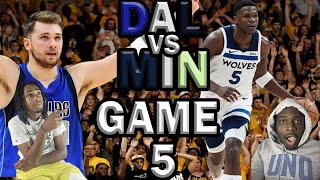 Dallas Mavericks vs Minnesota Timberwolves Full Game 5 Highlights | 2024 NBA Playoffs REACTION!!