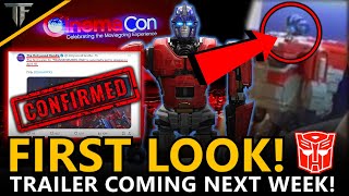 First Look At Transformers One Toys &amp; Merchandise , First Trailer Coming Next Week &amp; More! - TF One